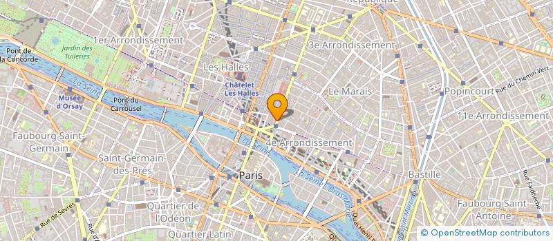 localisation de l'entreprise MRS BEYNET SERGE. REMBAULT MICHEL à PARIS