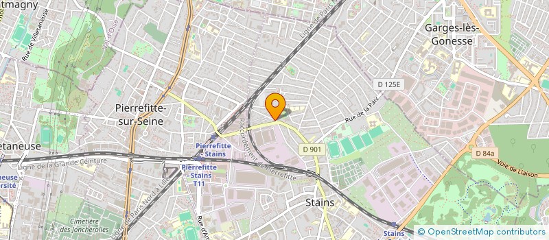 localisation de l'entreprise MRS BOUAZZOUNI ET HAMADI à STAINS