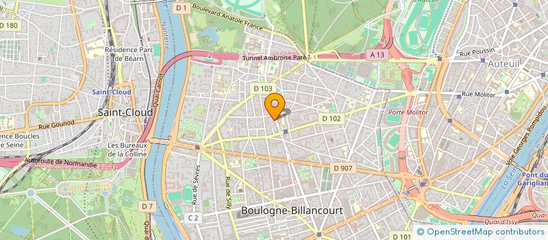 localisation de l'entreprise MRS CLAUDE ET PASCAL FERANDJI  BOULOGNE-BILLANCOURT