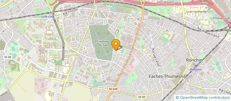 localisation de l'entreprise MRS COTZA  LILLE