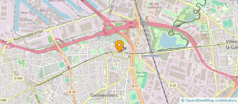 localisation de l'entreprise MRS FOUDANE ALI ET BRAHIM  GENNEVILLIERS