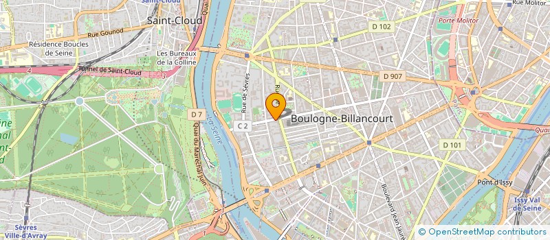 localisation de l'entreprise MRS GOUALI AMGHAR à BOULOGNE-BILLANCOURT