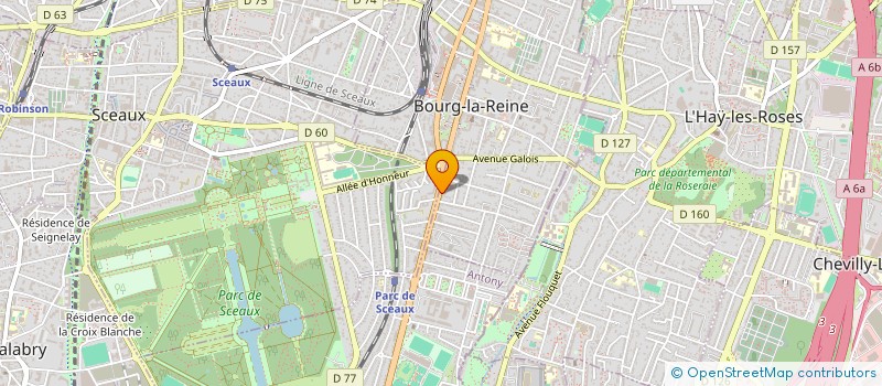 localisation de l'entreprise MRS LES MEMBRES DE L ACADEMIE   DES SCIE à BOURG-LA-REINE