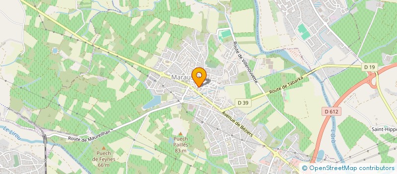 localisation de l'entreprise MRS PACHOT PLACO PEINTURE DECO AMENAGEMENT D'INTERIEUR  MARAUSSAN