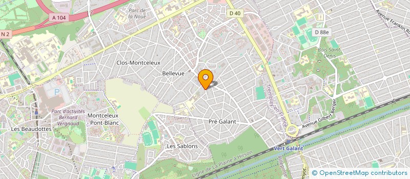 localisation de l'entreprise MRS POLLET ET SANTOS  VILLEPINTE