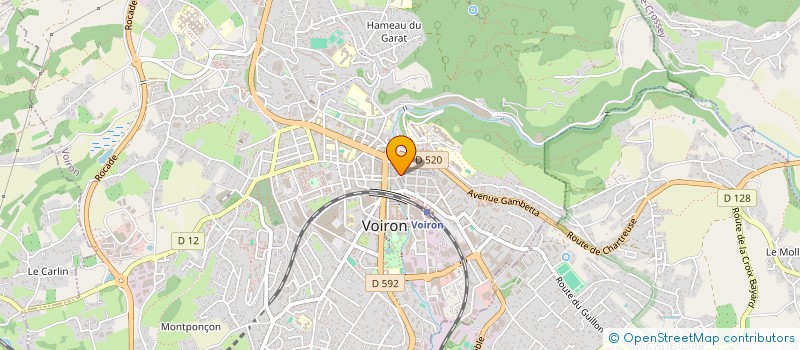 localisation de l'entreprise MRS RETAIL à VOIRON