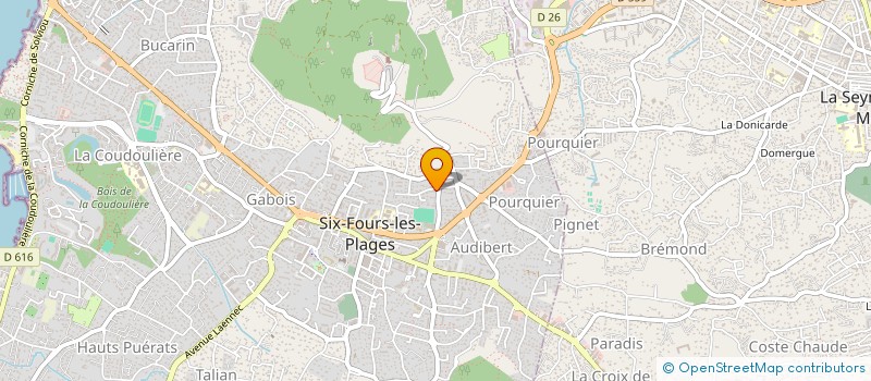 localisation de l'entreprise MRS TECHNOLOGIES à SIX-FOURS-LES-PLAGES