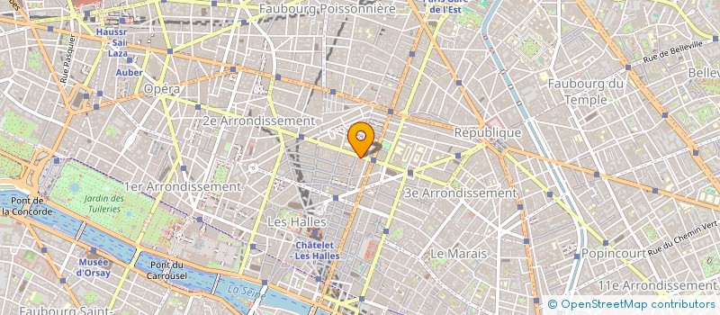 localisation de l'entreprise MRS TELECOM à PARIS