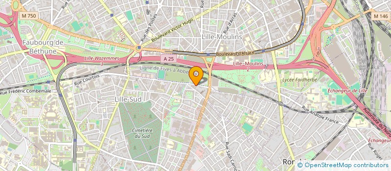 localisation de l'entreprise MRS TIGUERCHA à LILLE