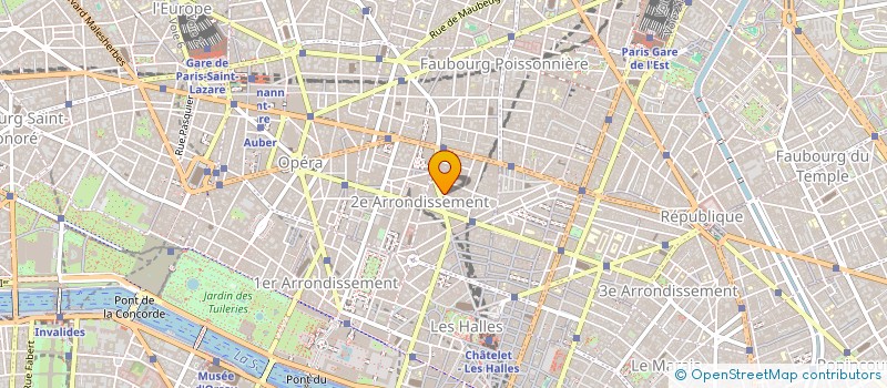 localisation de l'entreprise MRS WITTEN BOGAARD & STORM DE GRAVE  PARIS