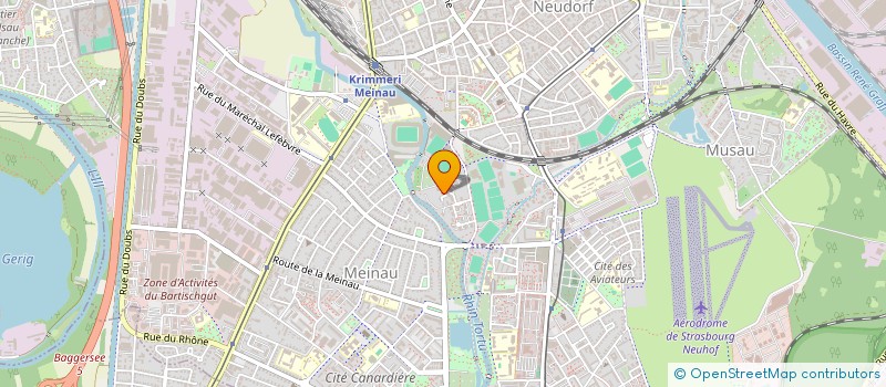 localisation de l'entreprise MRSA à STRASBOURG