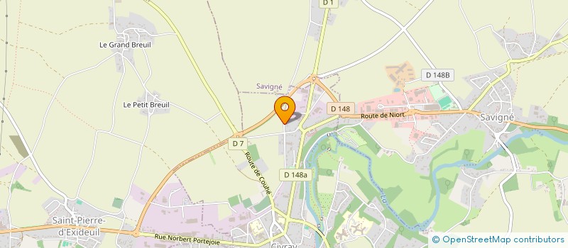 localisation de l'entreprise MRST HOLDING  CIVRAY