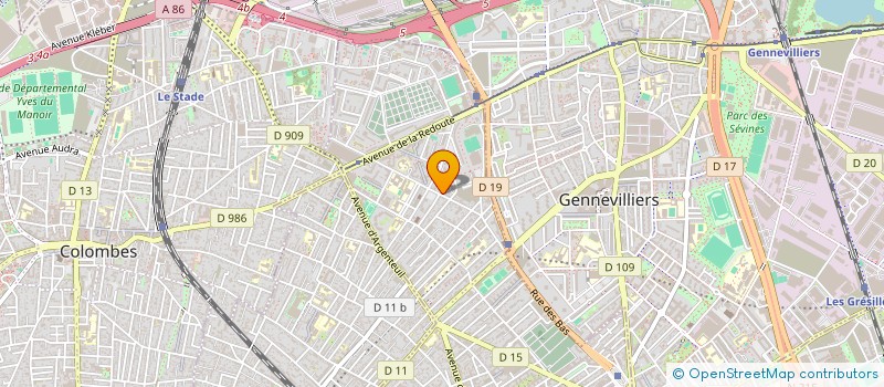 localisation de l'entreprise MRT  ASNIERES-SUR-SEINE