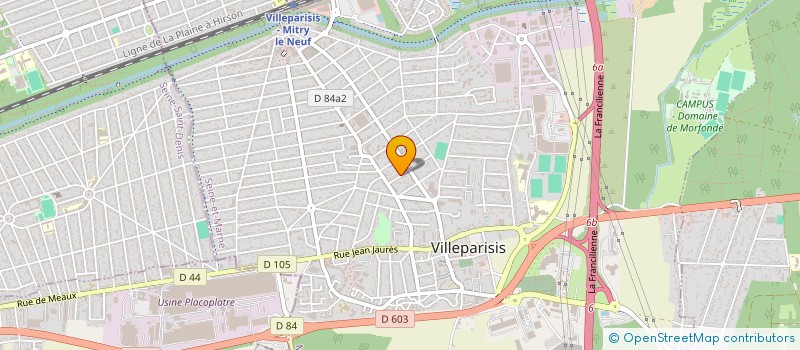 localisation de l'entreprise MRT BAT à VILLEPARISIS
