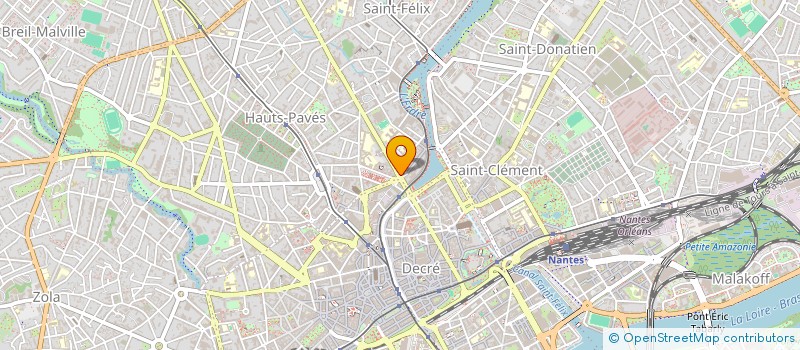 localisation de l'entreprise MRT COIFFURE  NANTES