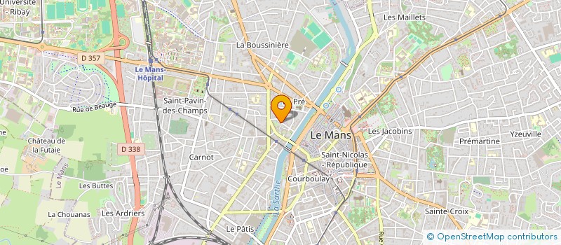 localisation de l'entreprise MRT NETWORKS à LE MANS