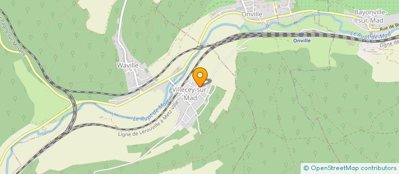 localisation de l'entreprise MRTC à VILLECEY-SUR-MAD