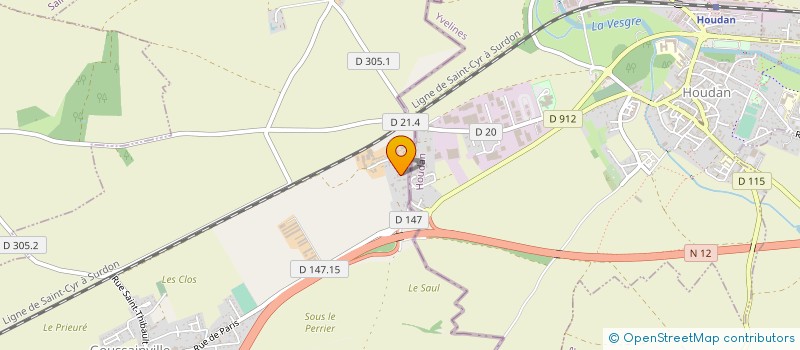 localisation de l'entreprise MRV à GOUSSAINVILLE