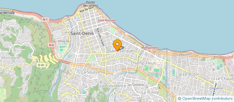 localisation de l'entreprise MRV  SAINT-DENIS