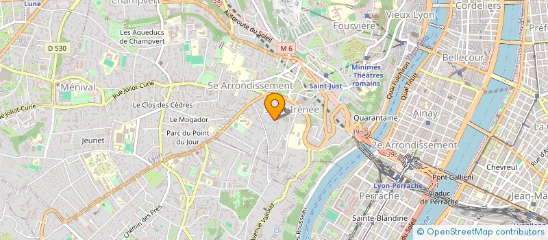 localisation de l'entreprise MRV DEVELOPPEMENT à LYON