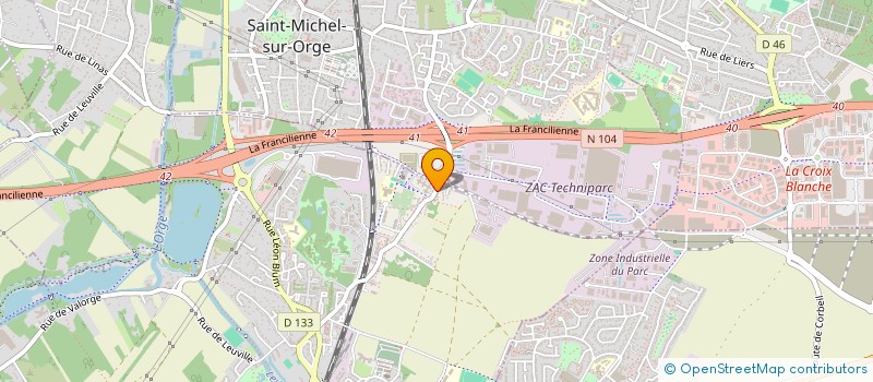 localisation de l'entreprise MRY à BRETIGNY-SUR-ORGE