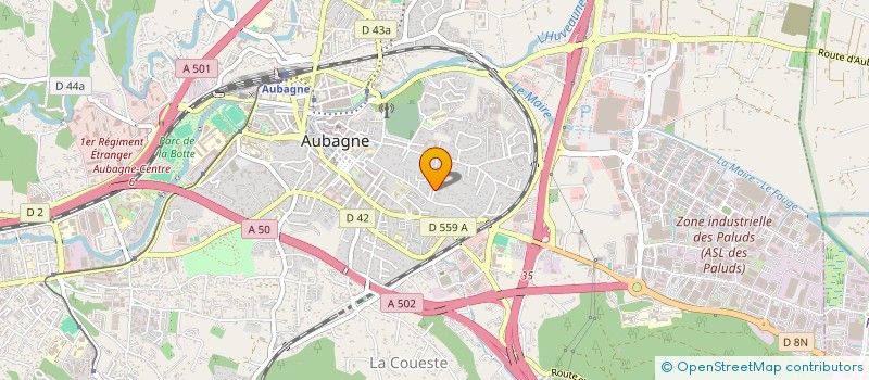 localisation de l'entreprise MRZ 9 LT à AUBAGNE