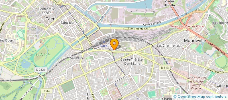 localisation de l'entreprise MRZ SOLUTIONS à CAEN