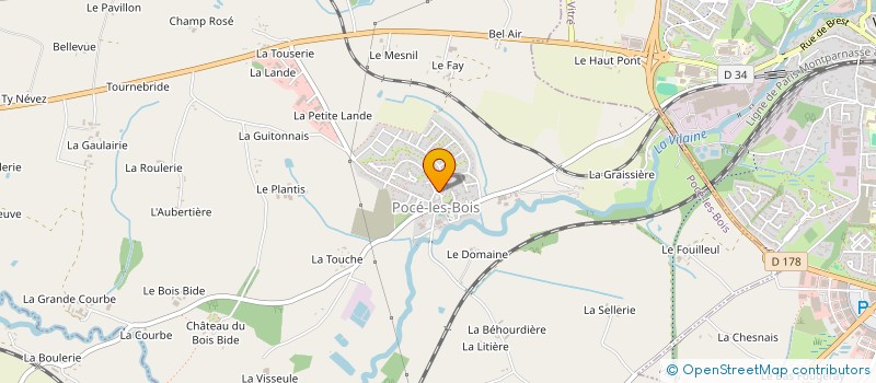 localisation de l'entreprise MRZ STUDIO  POCE-LES-BOIS