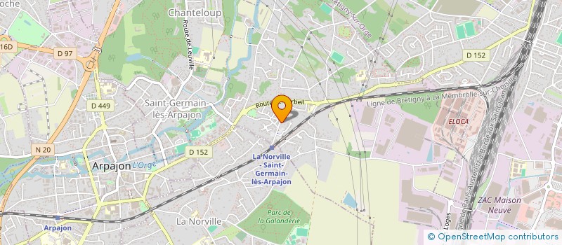 localisation de l'entreprise MRZK CONSEIL à SAINT-GERMAIN-LES-ARPAJON