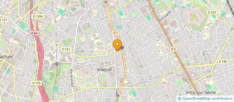 localisation de l'entreprise MS 2 à VILLEJUIF