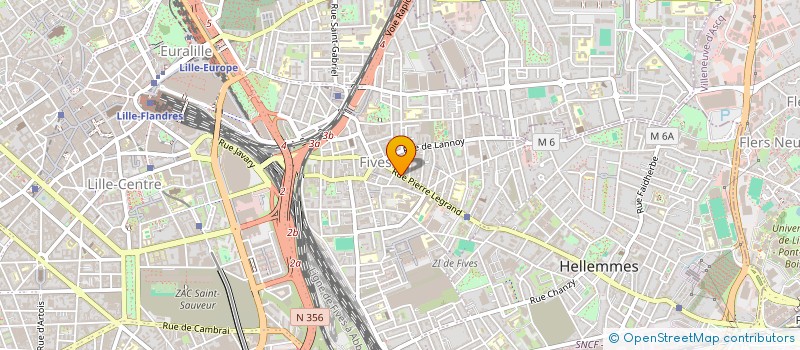 localisation de l'entreprise MS 2J à LILLE