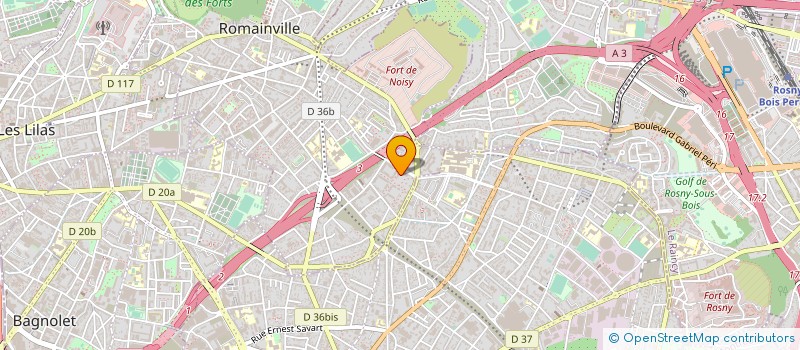 localisation de l'entreprise MS 2ROUES  ROMAINVILLE