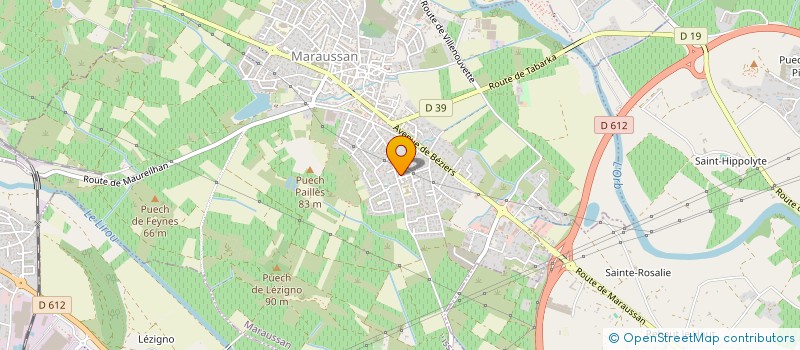 localisation de l'entreprise MS à MARAUSSAN