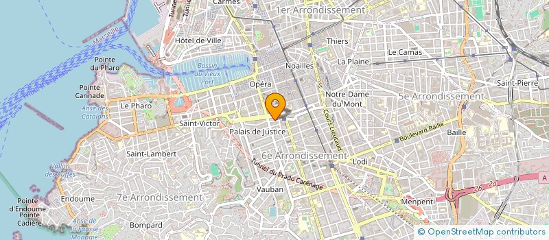 localisation de l'entreprise MS  MARSEILLE