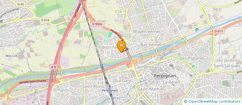 localisation de l'entreprise MS 66 BATIMENT  PERPIGNAN