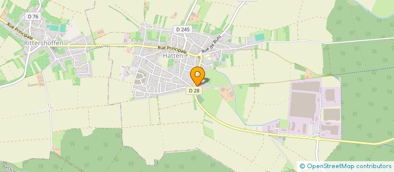 localisation de l'entreprise MS à HATTEN