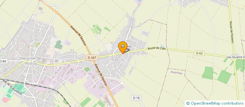 localisation de l'entreprise MS  NEUVILLE-DE-POITOU