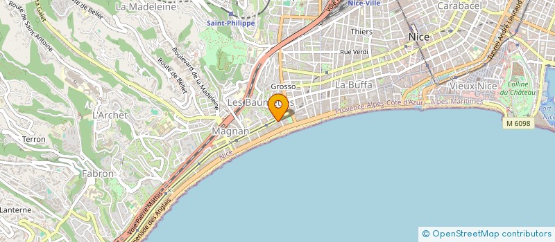localisation de l'entreprise MS à NICE