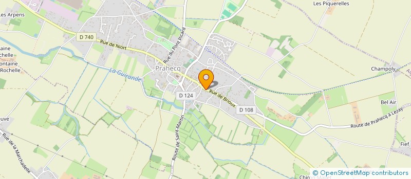 localisation de l'entreprise MS  PRAHECQ