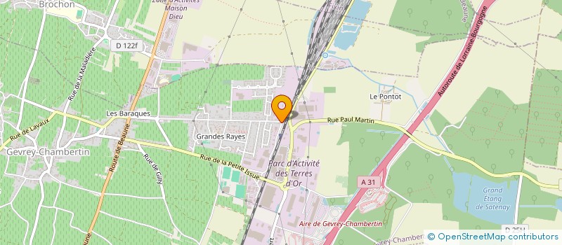 localisation de l'entreprise MS  GEVREY-CHAMBERTIN