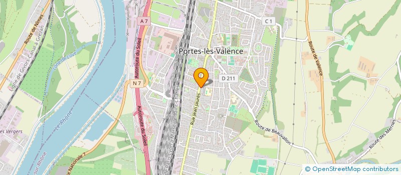 localisation de l'entreprise MS  PORTES-LES-VALENCE