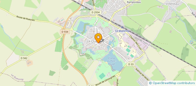 localisation de l'entreprise MS à LE QUESNOY