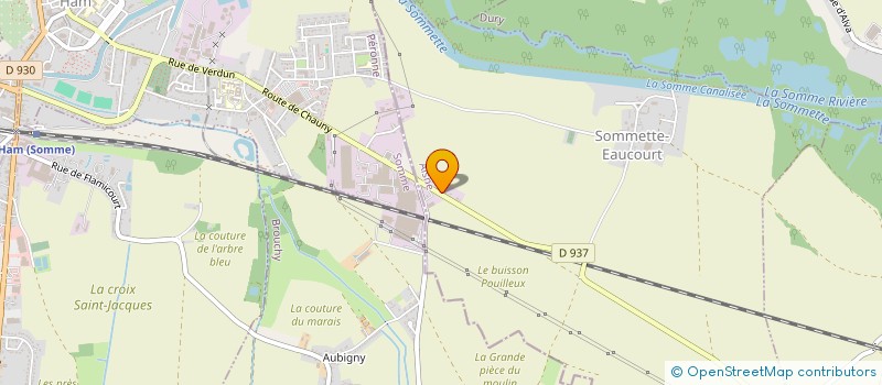 localisation de l'entreprise MS  SOMMETTE-EAUCOURT