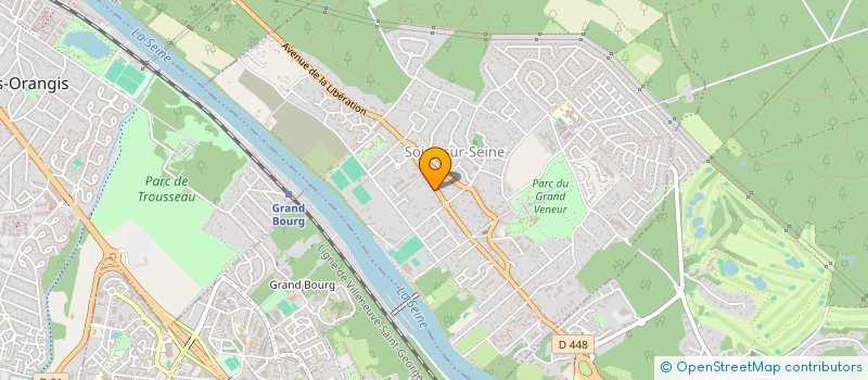 localisation de l'entreprise MS à SOISY-SUR-SEINE