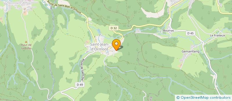 localisation de l'entreprise MS  SAINT-JEAN-D'ORMONT