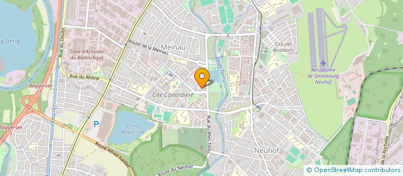 localisation de l'entreprise MS  STRASBOURG