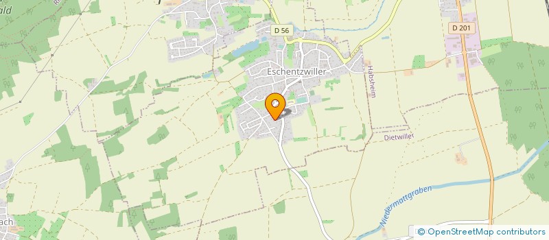 localisation de l'entreprise MS  ESCHENTZWILLER