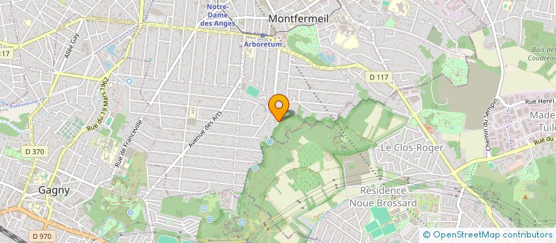 localisation de l'entreprise MS AGDE  MONTFERMEIL