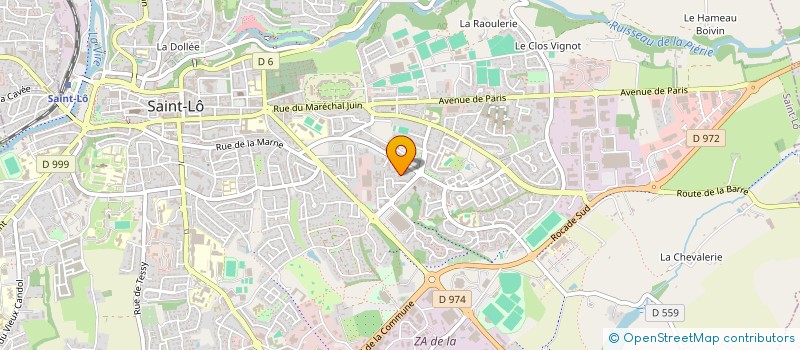 localisation de l'entreprise MS AMENAGEMENTS  SAINT-LO