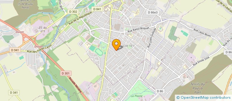 localisation de l'entreprise MS ASCENDIA  BRUAY-LA-BUISSIERE